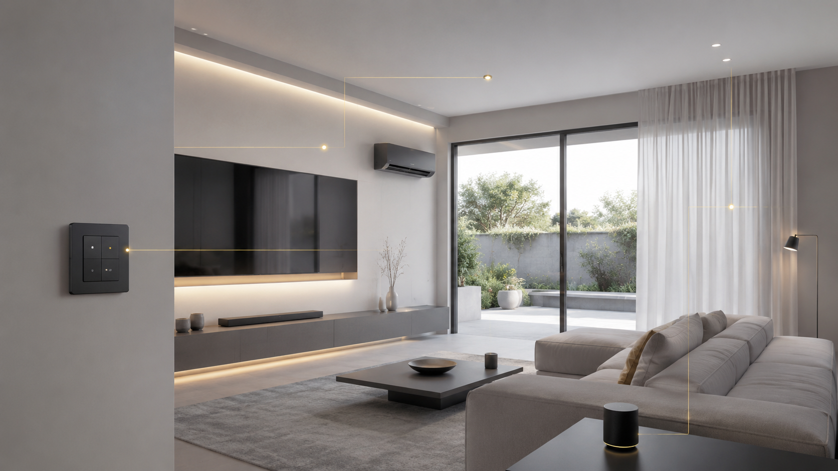 Ambiente residencial automatizado